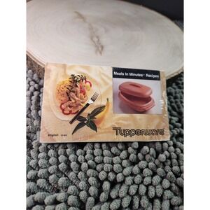 Tupperware Recipe Cards~NEW/SEALED~Meals In Minutes Recipes~NOS~RARE